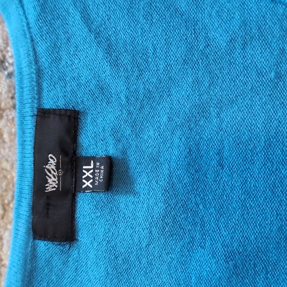 Mossimo Vneck Cardigan size XXL like new 3/4 sleeves long - Picture 3 of 4